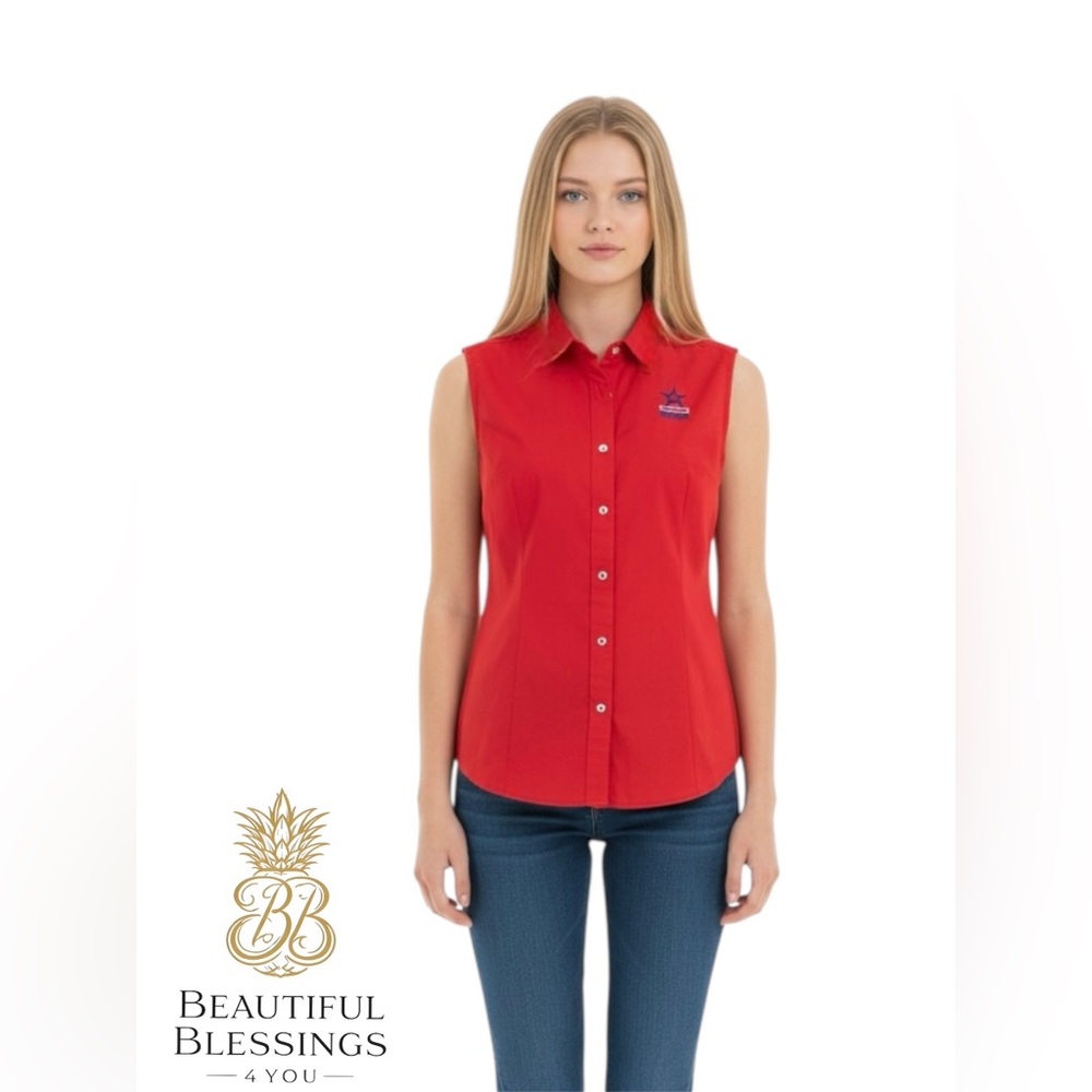 Wrangler Women's Nation Patriot Retro Snap Button Tank USA